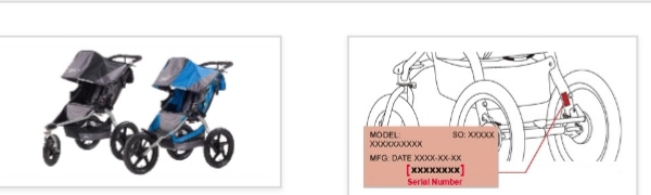 bob jogging stroller recall 2019